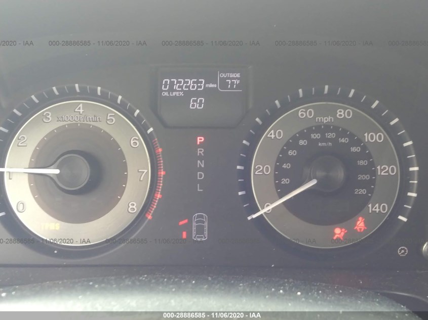 HONDA ODYSSEY 5FNRL5H40CB107137