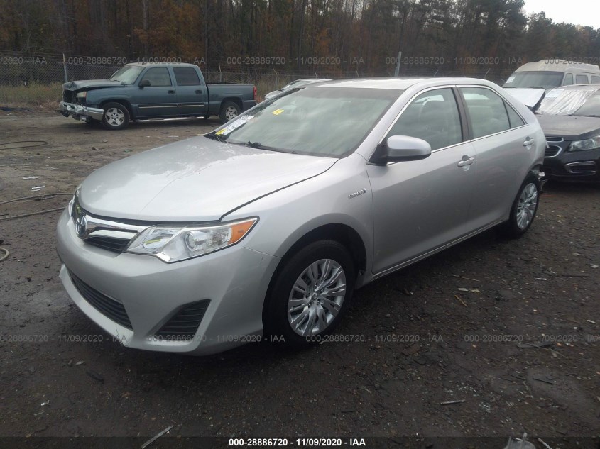 TOYOTA CAMRY HYBRID 4T1BD1FK8EU098685