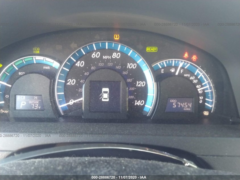 TOYOTA CAMRY HYBRID 4T1BD1FK8EU098685