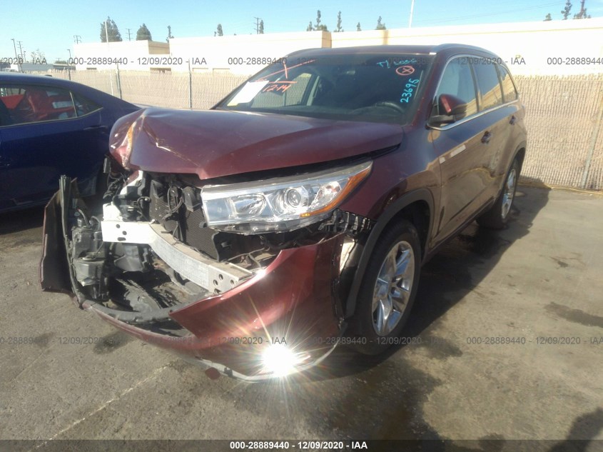 TOYOTA HIGHLANDER 5TDYKRFH2GS136684