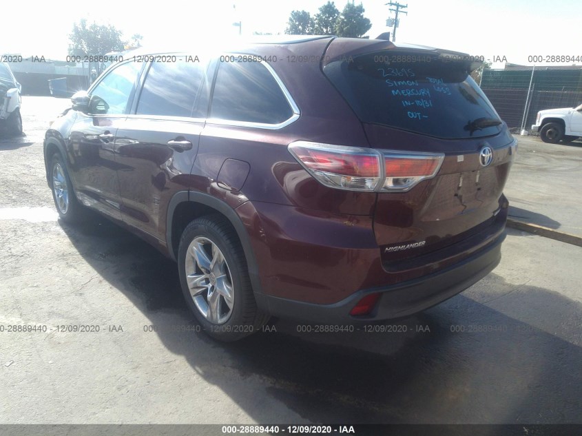 TOYOTA HIGHLANDER 5TDYKRFH2GS136684