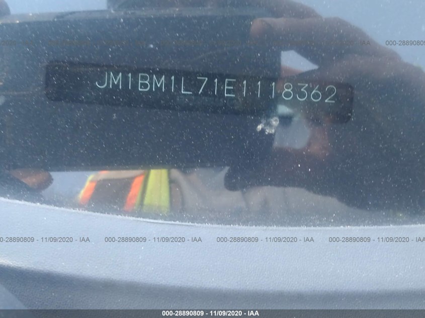 MAZDA MAZDA3 JM1BM1L71E1118362