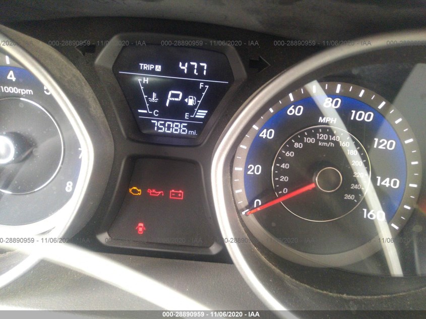 HYUNDAI ELANTRA KMHDH4AE9EU059815