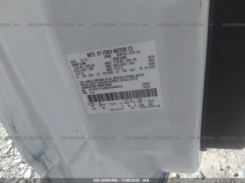 FORD F-150 1FTEX1CM0EFA46602