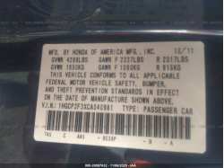 HONDA ACCORD SDN 1HGCP2F3XCA040981