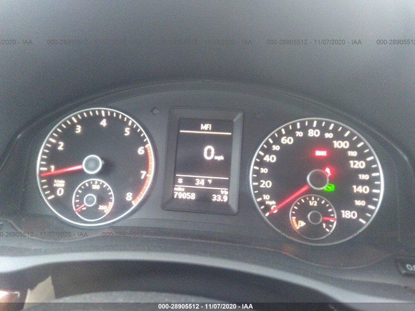 VOLKSWAGEN EOS WVWFW7AH2CV002930