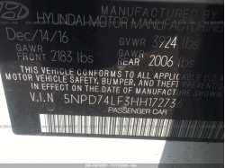 HYUNDAI ELANTRA 5NPD74LF3HH172736
