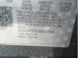 CHEVROLET IMPALA 2G1105S37J9165536
