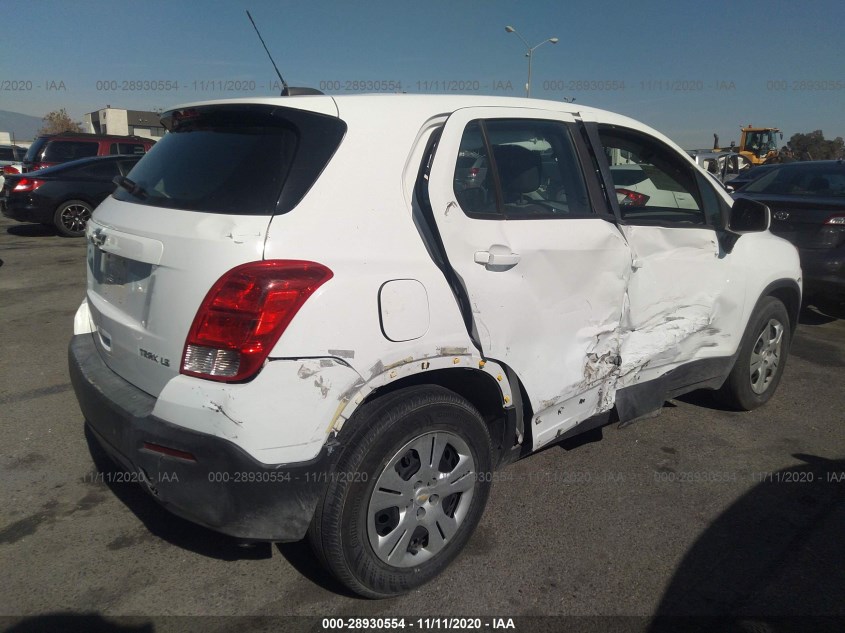 CHEVROLET TRAX KL7CJKSB6GB678669