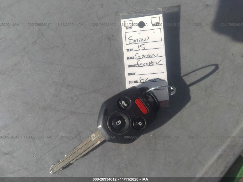 SUBARU FORESTER JF2SJADC7FH488343