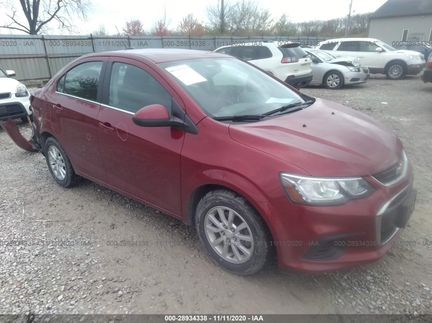 CHEVROLET SONIC 1G1JD5SH5H4116462