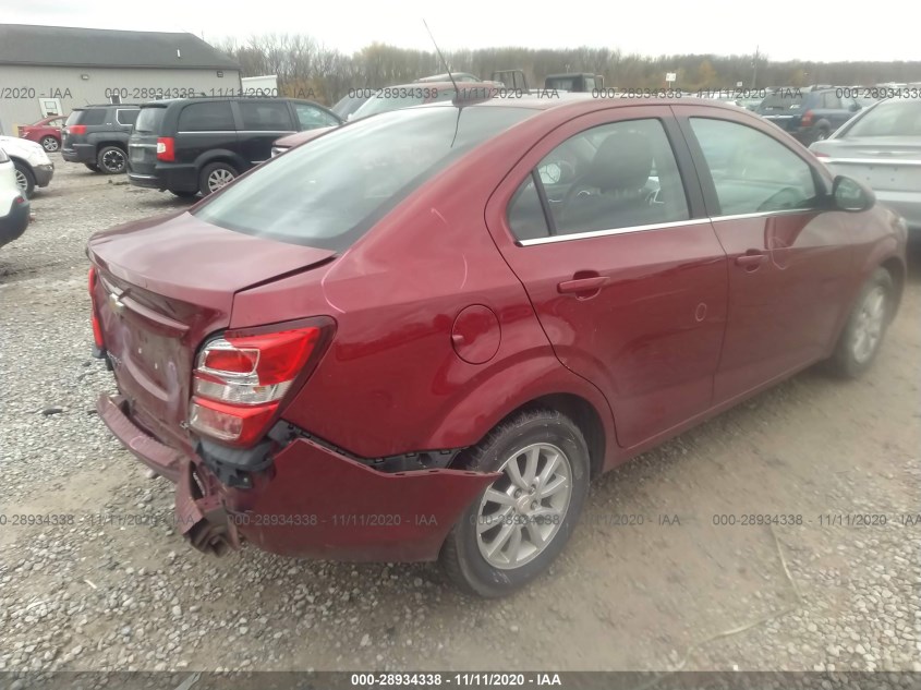 CHEVROLET SONIC 1G1JD5SH5H4116462