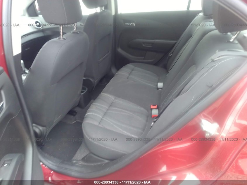 CHEVROLET SONIC 1G1JD5SH5H4116462