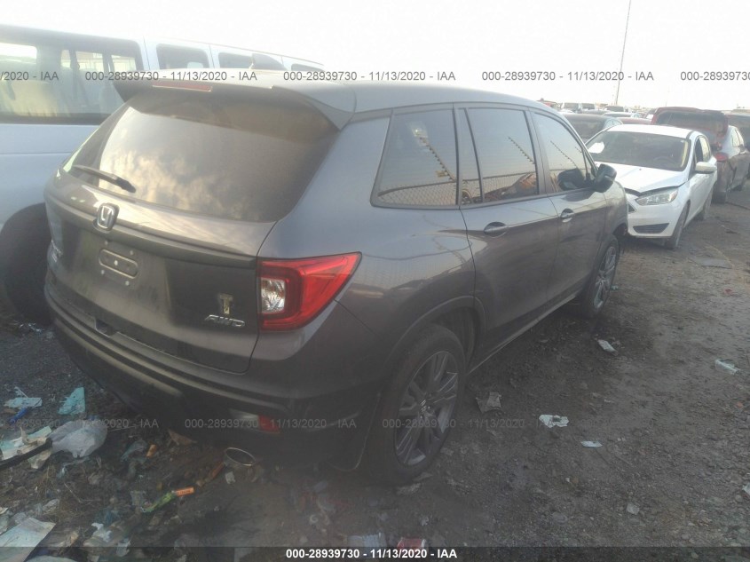 HONDA PASSPORT 5FNYF8H59KB027413