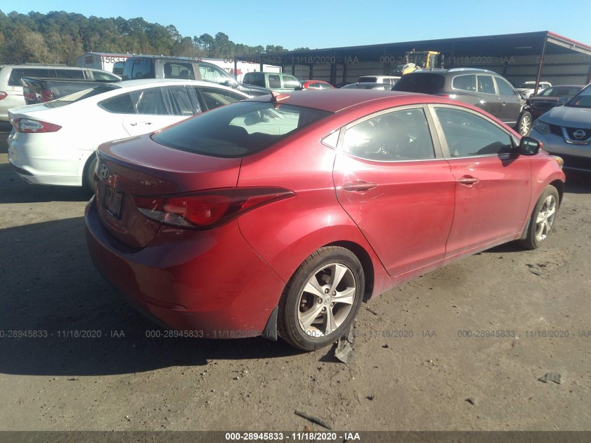 HYUNDAI ELANTRA KMHDH4AE1GU558241