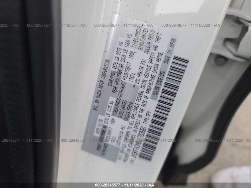MAZDA CX-5 JM3KFACM8L1783991