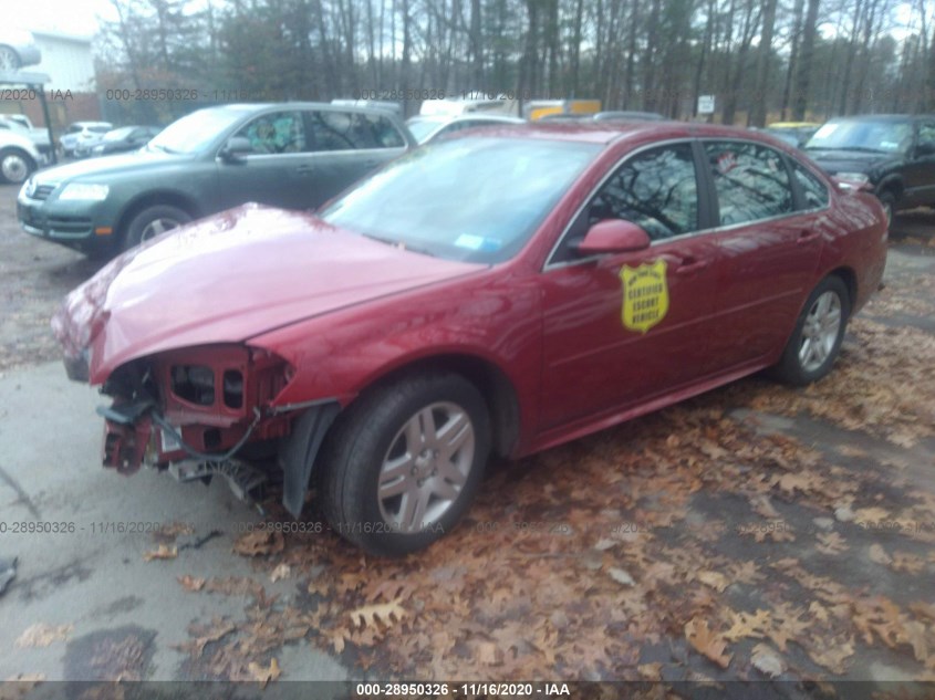 CHEVROLET IMPALA 2G1WB5E39C1324621