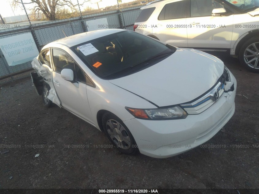 HONDA CIVIC HYBRID JHMFB4F25CS006470