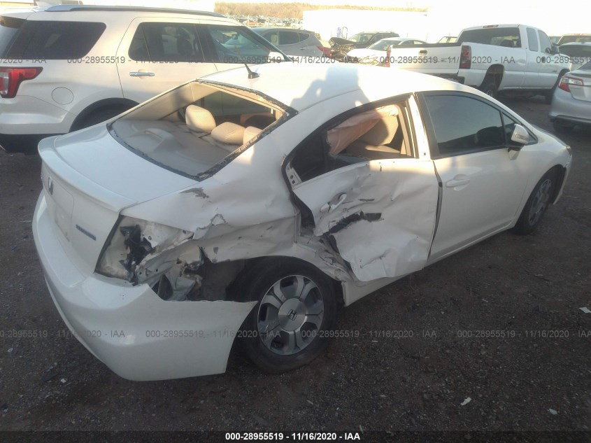 HONDA CIVIC HYBRID JHMFB4F25CS006470