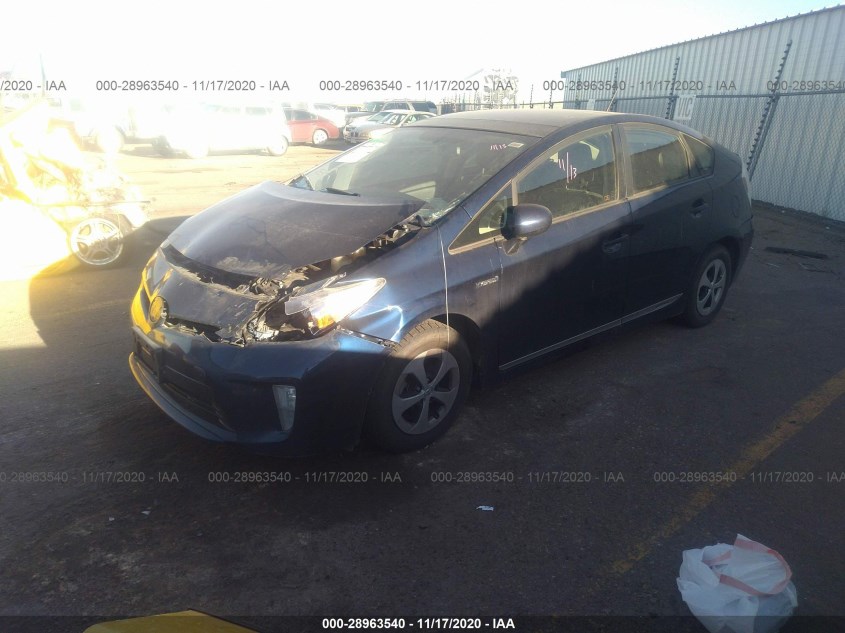 TOYOTA PRIUS JTDKN3DU0C1544506