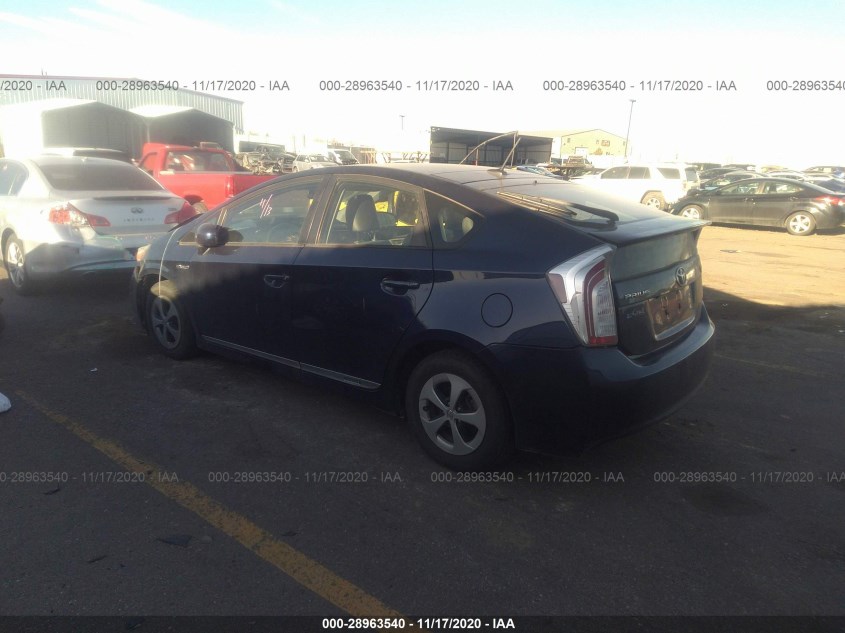TOYOTA PRIUS JTDKN3DU0C1544506