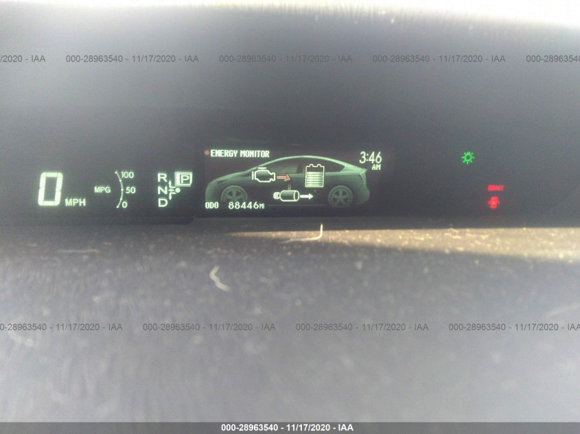 TOYOTA PRIUS JTDKN3DU0C1544506