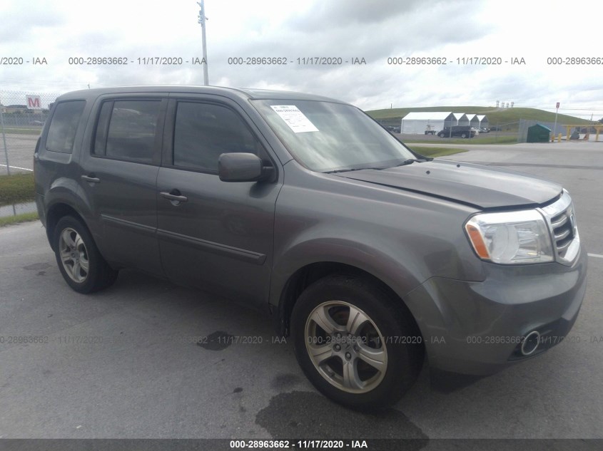 HONDA PILOT 5FNYF3H51DB003211