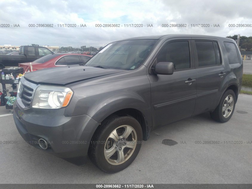 HONDA PILOT 5FNYF3H51DB003211