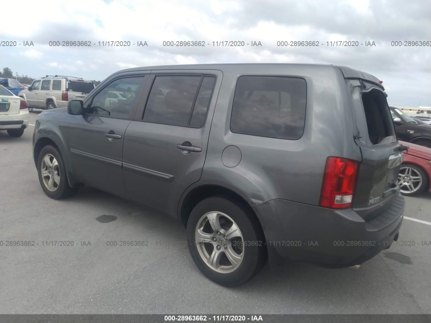 HONDA PILOT 5FNYF3H51DB003211