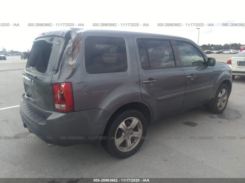 HONDA PILOT 5FNYF3H51DB003211
