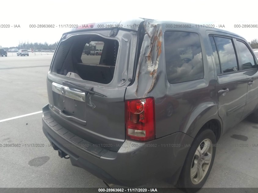 HONDA PILOT 5FNYF3H51DB003211
