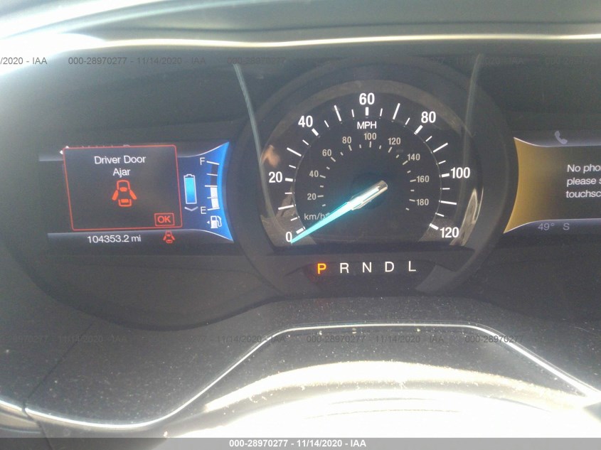 FORD FUSION 3FA6P0LU8DR257410