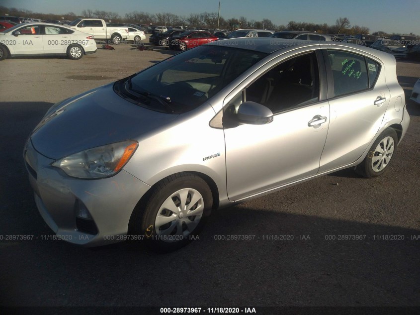 TOYOTA PRIUS C JTDKDTB35C1508534