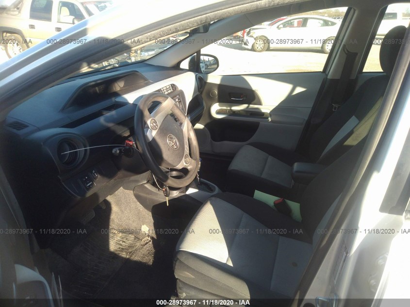 TOYOTA PRIUS C JTDKDTB35C1508534