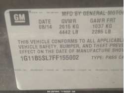 CHEVROLET MALIBU 1G11B5SL7FF155002