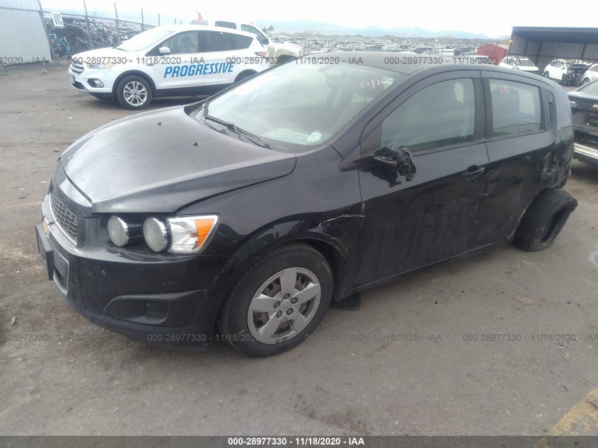 CHEVROLET SONIC 1G1JB6SH5F4169347