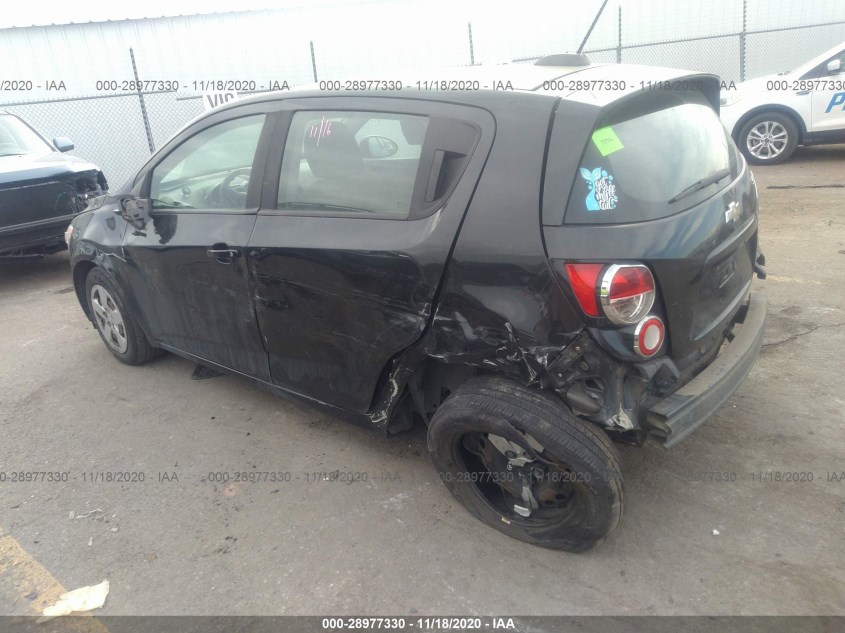 CHEVROLET SONIC 1G1JB6SH5F4169347