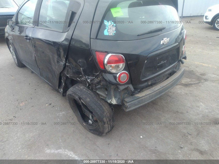 CHEVROLET SONIC 1G1JB6SH5F4169347