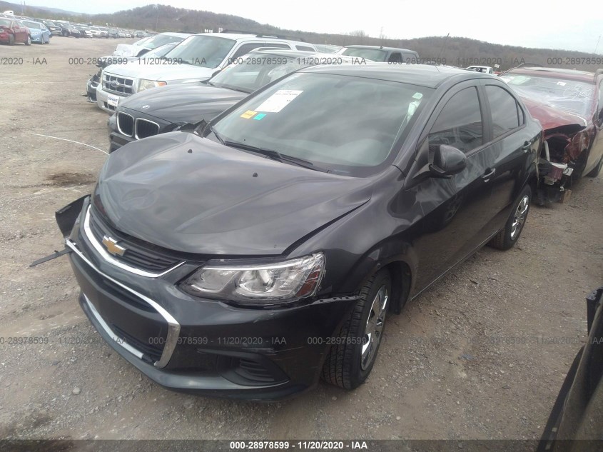 CHEVROLET SONIC 1G1JB5SH1H4145558