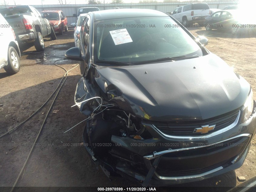 CHEVROLET SONIC 1G1JB5SH1H4145558