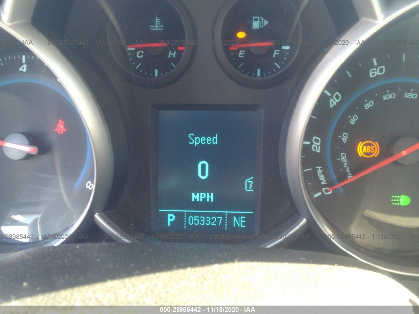 CHEVROLET CRUZE 1G1PF5S91B7235824