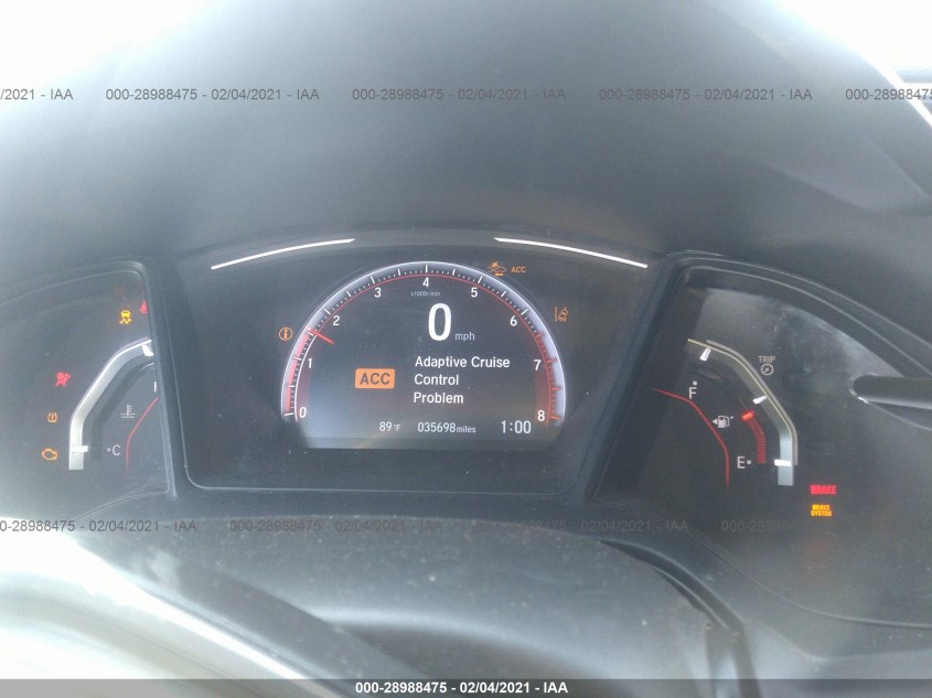 HONDA CIVIC HATCHBACK SHHFK7G42KU227666