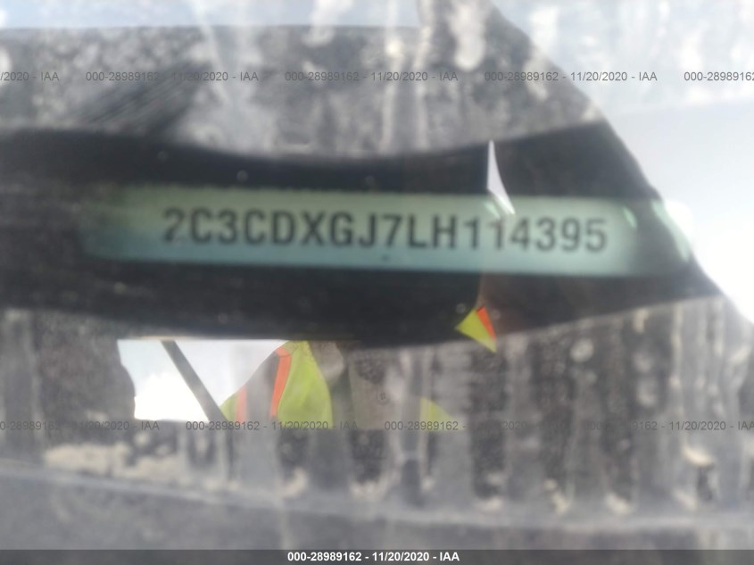 DODGE CHARGER 2C3CDXGJ7LH114395