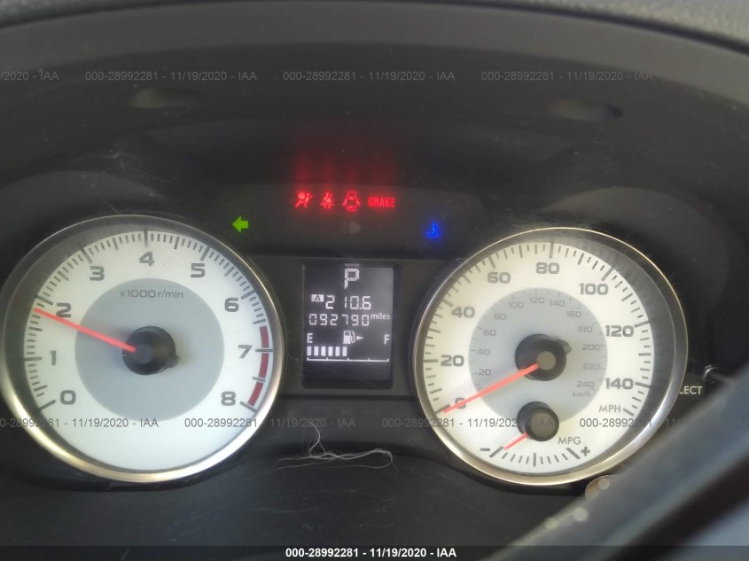 SUBARU IMPREZA SEDAN JF1GJAH66EH022447