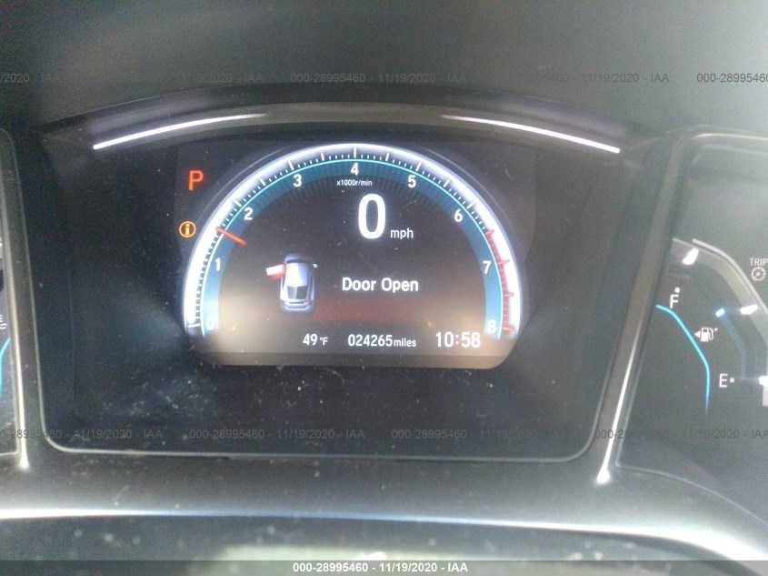 HONDA CIVIC HATCHBACK SHHFK7H56JU430968