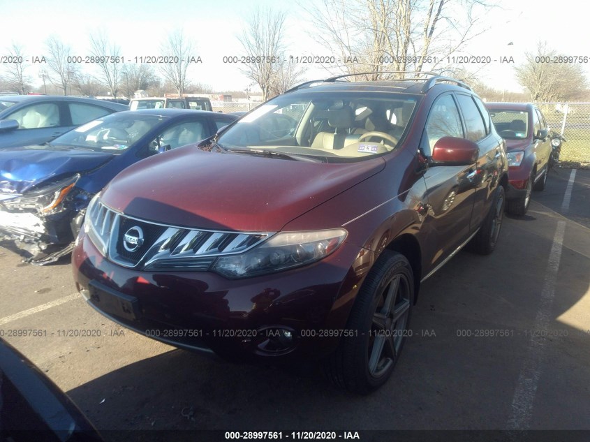 NISSAN MURANO JN8AZ1MW8AW132778