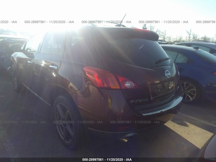 NISSAN MURANO JN8AZ1MW8AW132778