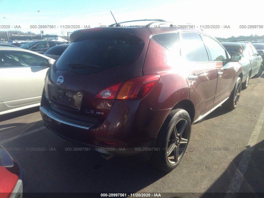 NISSAN MURANO JN8AZ1MW8AW132778