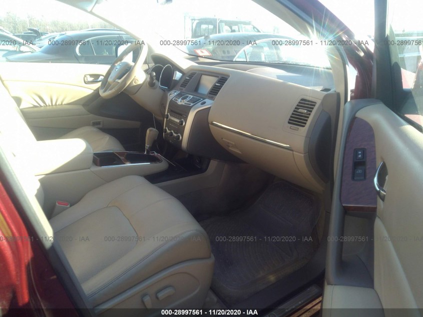 NISSAN MURANO JN8AZ1MW8AW132778