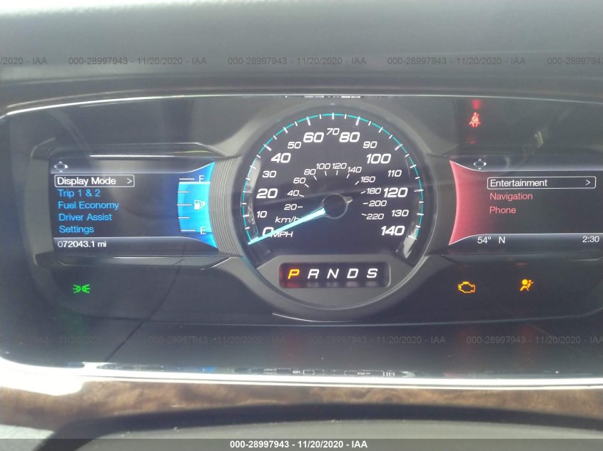 FORD TAURUS 1FAHP2F8XGG105790